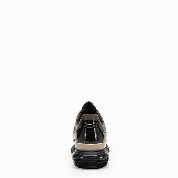 FENDI 新作 FFロゴ マルチカラー low-tops レザースニーカー100902